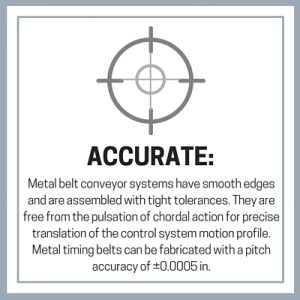 metal belt conveyor system design