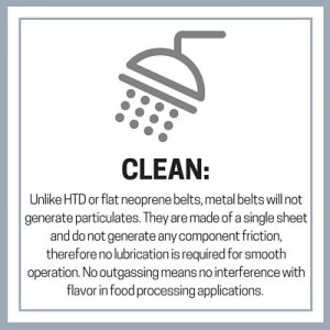 metal belt conveyor system design